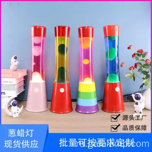 Пользовательская апельсиновая лава лава для праздничных украшений акции